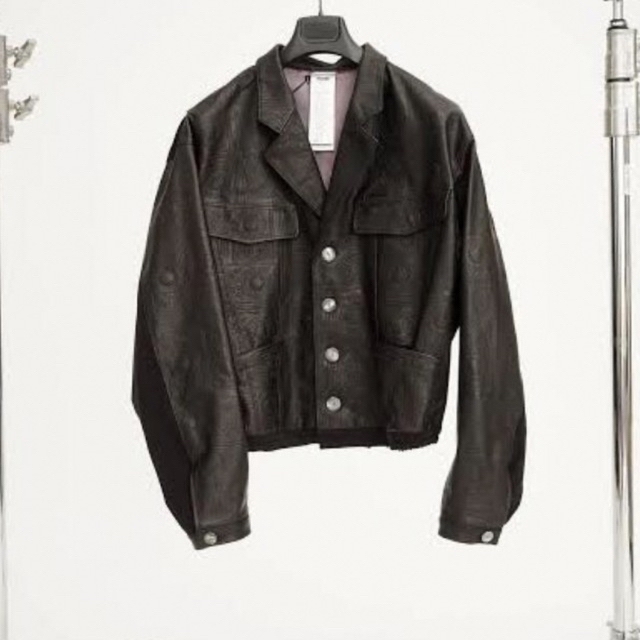 JOHN LAWRENCE SULLIVAN - MAGLIANO LEATHER JACKET 20ss 希少 (早い者