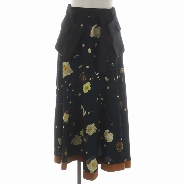 アメリヴィンテージ AMY IRREHEM SKIRT 花柄ロングスカート 総柄