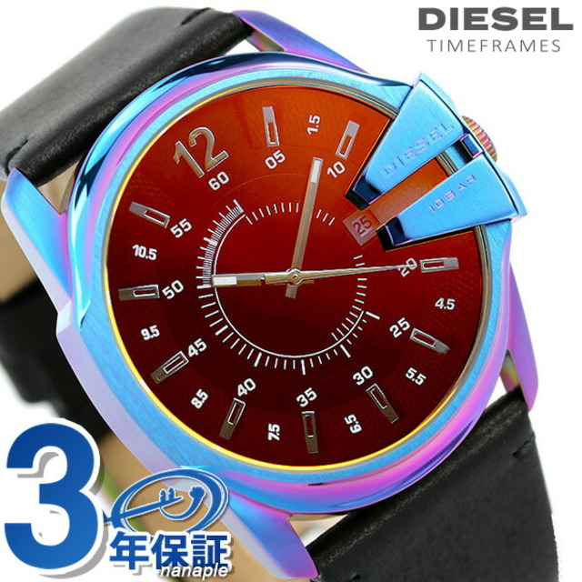 高級ブランド 新品✨ディーゼル DIESEL ラスプ クオーツ 腕時計 DZ1657 ブラック