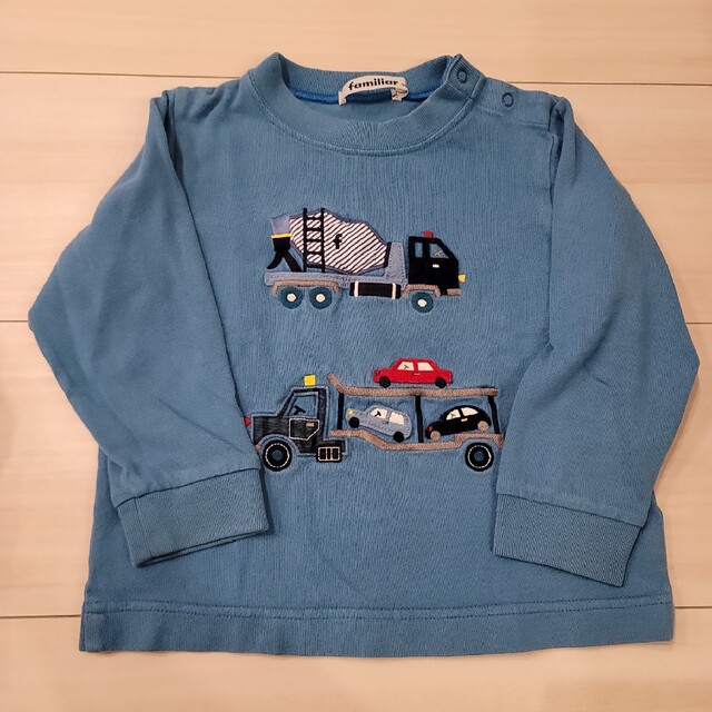 familiar(ファミリア)のfamiliar　ファミリア　90　長袖Tシャツ　3枚目セット キッズ/ベビー/マタニティのキッズ服男の子用(90cm~)(Tシャツ/カットソー)の商品写真