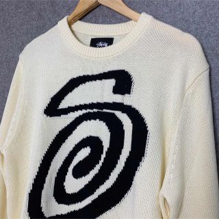 STUSSY - STUSSY CURLY S SWEATER ニットセーター Lの通販