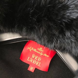 Vivienne Westwood - 【REDLABEL】カシミヤ ラビットファーフード付