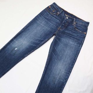 リーバイス(Levi's)のリーバイス501CT カスタマイズド＆テーパード ダメージ加工 カットオフデニム(デニム/ジーンズ)