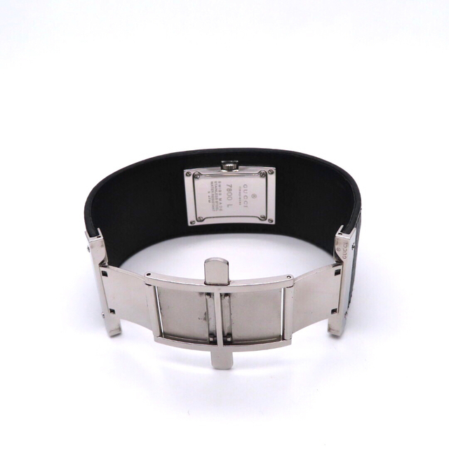 美品 7800L GUCCI グッチ 時計 ブラック レディース