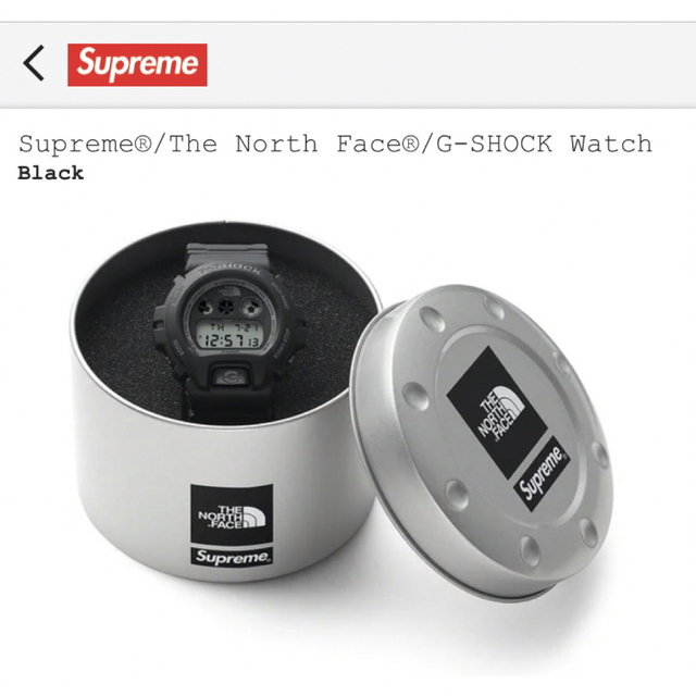 Supreme(シュプリーム)のSupreme TheNorth Face G-SHOCK WatchBlack メンズの時計(腕時計(デジタル))の商品写真