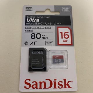 サンディスク(SanDisk)のSanDisk ウルトラ microSD SD UHS-Iカード 16GB SD(その他)