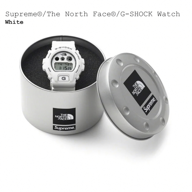 Supreme THE NORTH FACE G-SHOCK シュプリーム 白