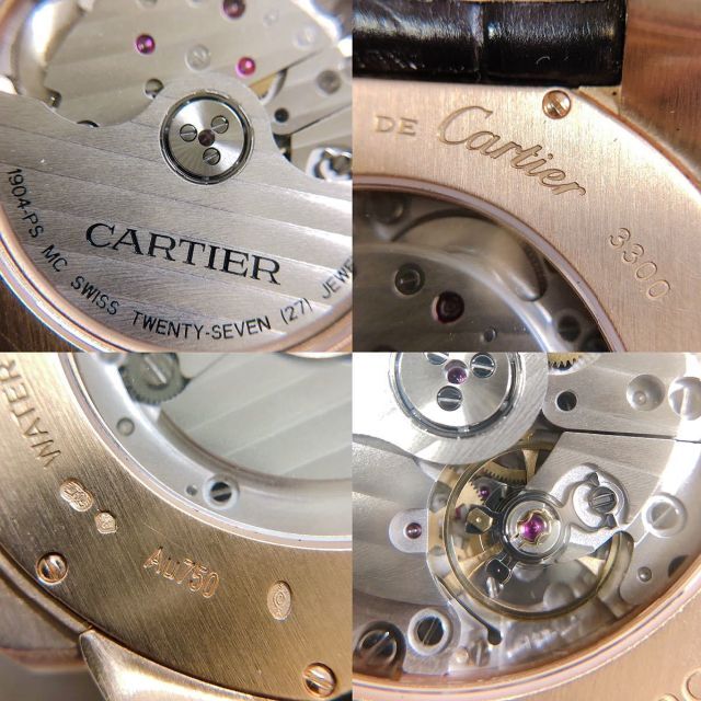 Cartier(カルティエ)の☆仕上済☆ カルティエ カリブル 750PG ダイヤモンド メンズ腕時計 自動巻 メンズの時計(腕時計(アナログ))の商品写真