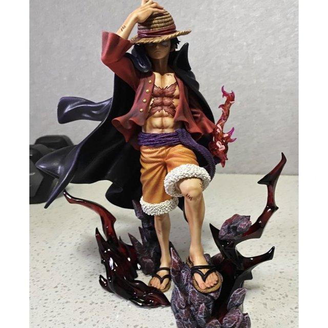 ワンピース新四皇ルフィガレージキットフィギュア塗装済み