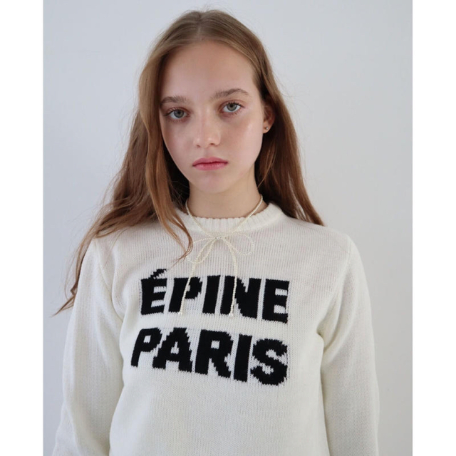 épine - epine ÉPINE PARIS knit ivory の通販 by 🍓🍓🍓｜エピヌならラクマ