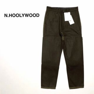 エヌハリウッド(N.HOOLYWOOD)の☆未使用 エヌハリウッド レイヤード ダブルニー ハンティング パンツ 日本製(ワークパンツ/カーゴパンツ)