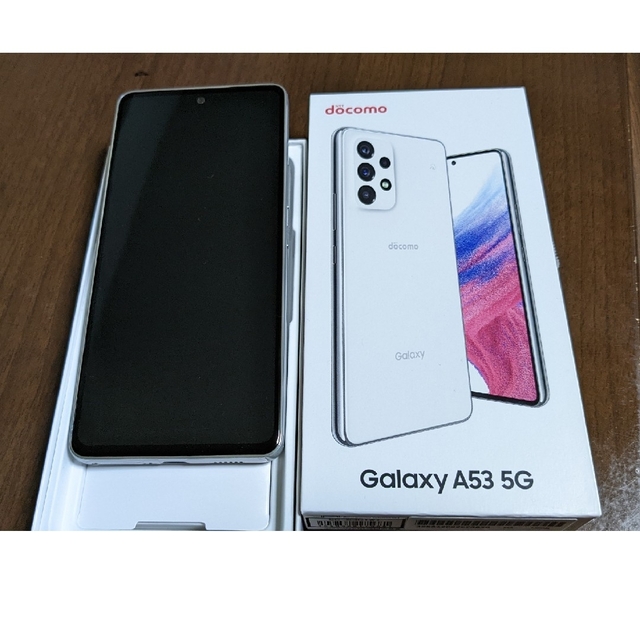 Galaxy A53 5G ドコモ版 SC-53C ホワイト