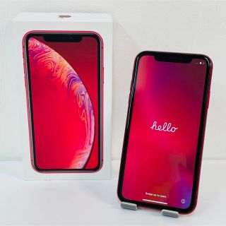 アイフォーン(iPhone)のiPhoneXR 64GB (PRODUCT)RED MT062J/A (スマートフォン本体)