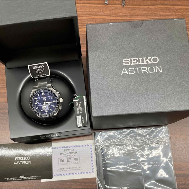 SEIKO(セイコー)の新品 セイコーアストロン ソーラー GPS 腕時計SBXB167 メンズの時計(腕時計(アナログ))の商品写真