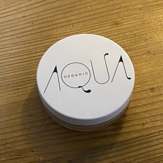 アクアアクア(AQUA AQUA)のアクア・アクア オーガニックフェイスパウダーUV ミニサイズ パールベージュ(フェイスパウダー)