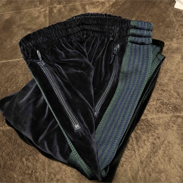 Needles(ニードルス)のneedles velours narrow track pant xs メンズのパンツ(その他)の商品写真