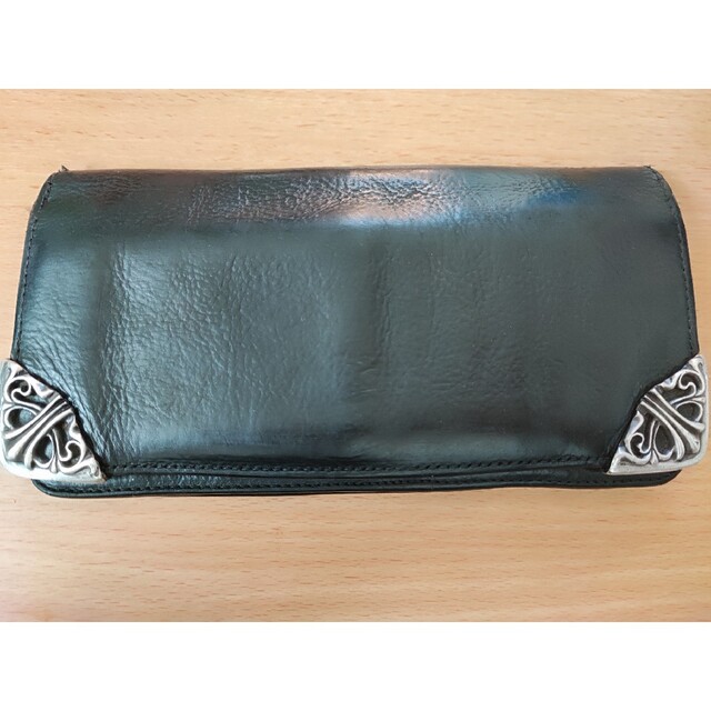 クロムハーツ Chrome Hearts 財布 ウォレット 3フォールド レザー