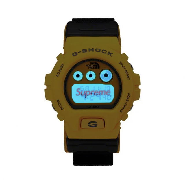 Supreme The North Face G-SHOCK yellow