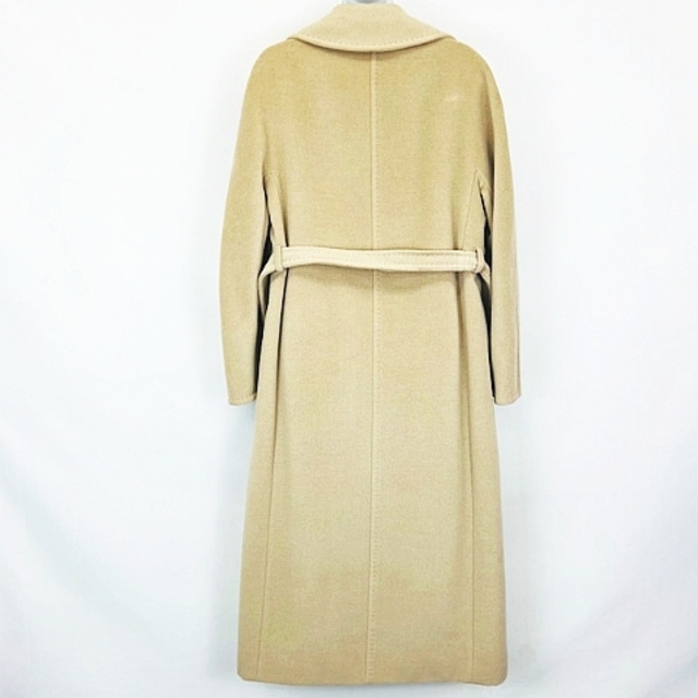 MAX MARA ウール カシミヤ混 ロングコート ベージュ系 38