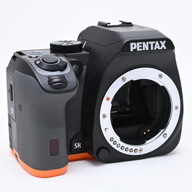 PENTAX K-S2 ボディ ブラック × オレンジ