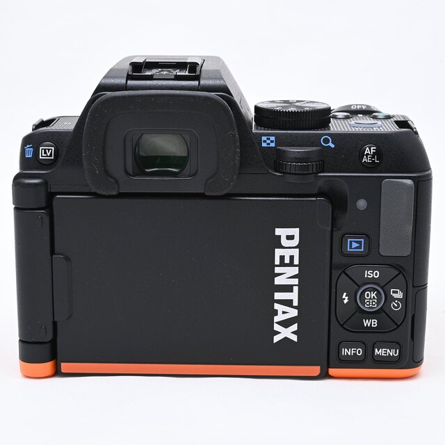 PENTAX K-S2 ボディ ブラック × オレンジデジタル一眼