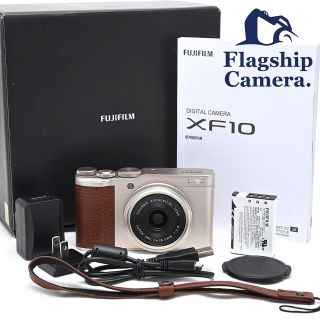フジフイルム(富士フイルム)のFUJIFILM XF10 シャンパンゴールド(コンパクトデジタルカメラ)