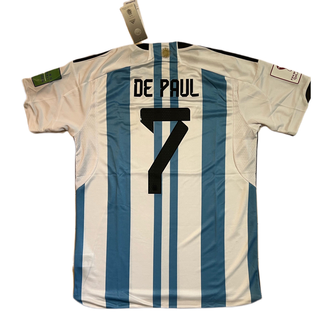 【新品・未使用】デパウル　アルゼンチン代表ユニフォーム　カタールW杯モデル