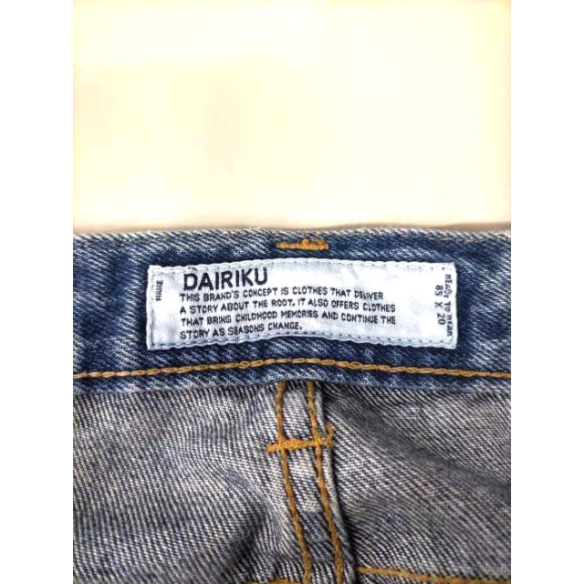 DAIRIKU(ダイリク) メンズ パンツ デニム 期間限定販売送料無料