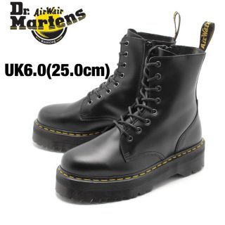 ドクターマーチン(Dr.Martens)のドクターマーチン 8ホールブーツ  R15265001 サイドジップ 厚底 (ブーツ)