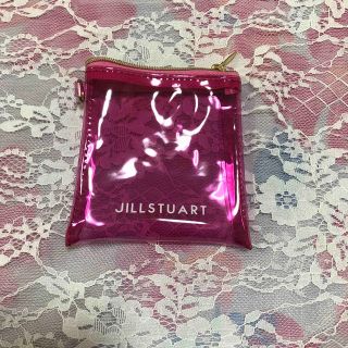 ジルスチュアート(JILLSTUART)のゼクシィ付録　ジルスチュアート　ビニールポーチ　ピンク(ポーチ)