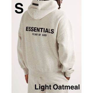 フィアオブゴッド(FEAR OF GOD)のFOG Essentials 両面ロゴ パーカーオフホワイト(パーカー)