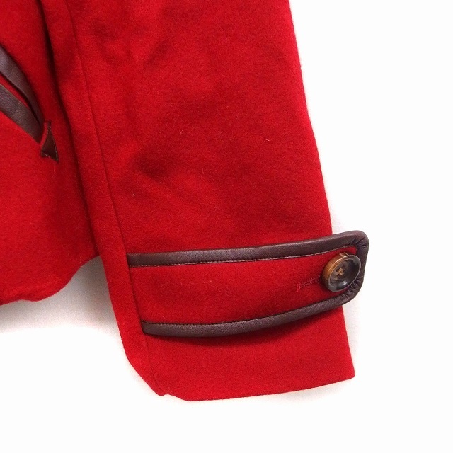 CROLLA(クローラ)のクローラ crolla ステンカラー ジャケット コート アウター ダブル 赤 レディースのジャケット/アウター(その他)の商品写真