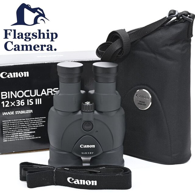 CANON BINOCULARS 12×36 IS III