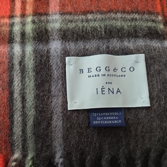 IENA(イエナ)の✰ナス様専用✰イエナ begg&co 別注ストール レディースのファッション小物(ストール/パシュミナ)の商品写真