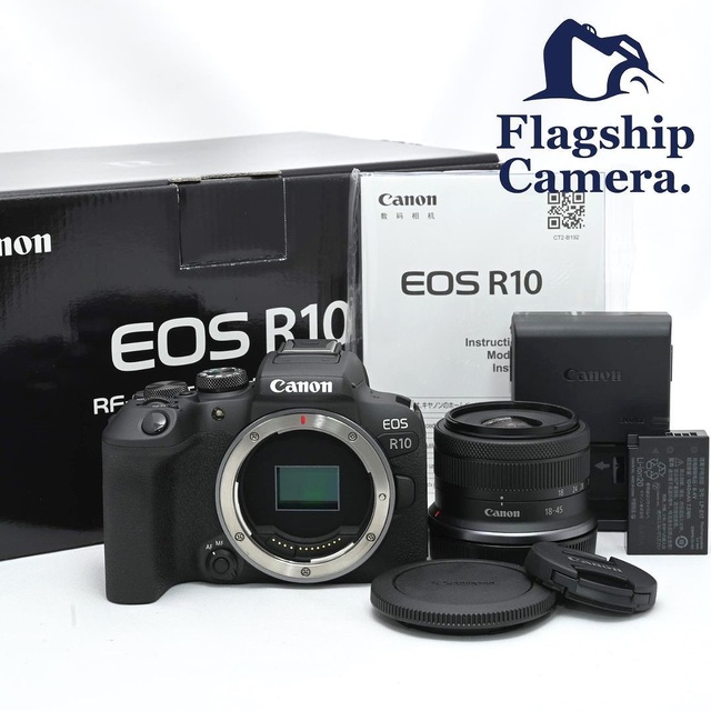 海外限定】 - Canon CANON レンズキット STM IS RF-S18-45 R10 EOS