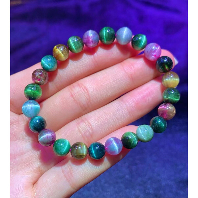 SEAL限定商品】 ⭐︎【高級】トルマリン 8mm ブレスレット