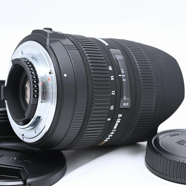 SIGMA(シグマ)のSIGMA 8-16mm F4.5-5.6 DC HSM ニコン用 スマホ/家電/カメラのカメラ(レンズ(ズーム))の商品写真