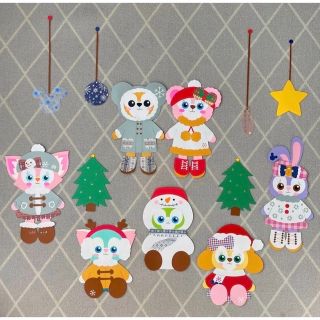 専用＊【New】クリスマス＊限定数　壁面飾り　ハンドメイド(型紙/パターン)