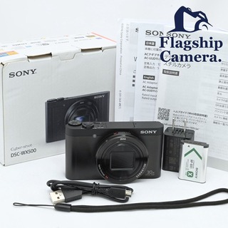 SONY - SONY Cyber-shot DSC-WX500 B ブラックの通販 by Flagship