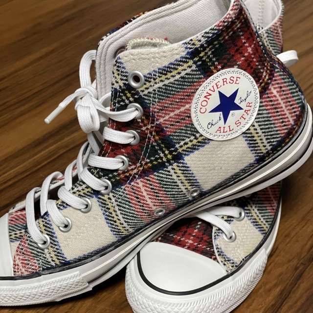 CONVERSE(コンバース)の新品　converse メンズ ハイカットスニーカー チェック メンズの靴/シューズ(スニーカー)の商品写真