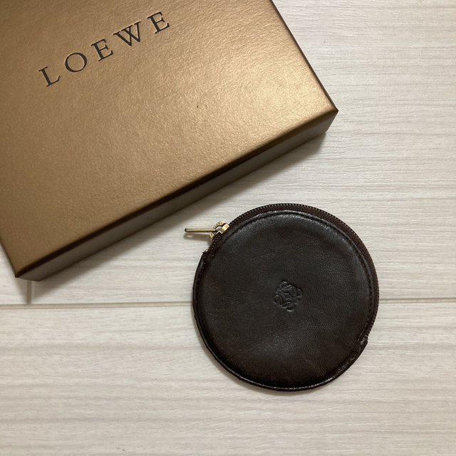 美品 LOEWE ロエベ アナグラム レディース 小銭入れ コインケース 財布-
