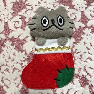 ねこのぶーちゃん　クリスマス　マスコット　ぬいぐるみ(キャラクターグッズ)