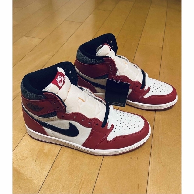 NIKEナイキ AIRJORDAN1Chicagoエアジョーダン1シカゴ27cm