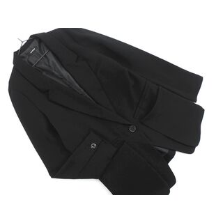 エモダ(EMODA)のEMODA エモダ テーラード ジャケット sizeS/黒 ◇■ レディース(テーラードジャケット)