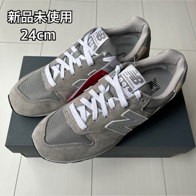 新品未使用】箱無し24cmニューバランス996グレーnew balance 【日本未発売】