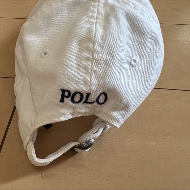 POLO RALPH LAUREN(ポロラルフローレン)のPOLO ラルフローレン　白キャップ レディースの帽子(キャップ)の商品写真