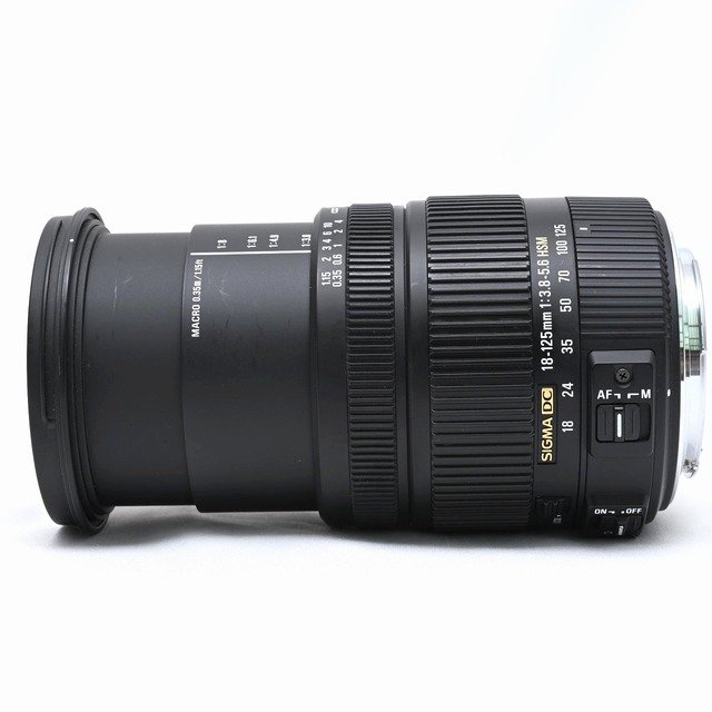 SIGMA(シグマ)のSIGMA 18-125mm F3.8-5.6 DC OS HSM キヤノン用 スマホ/家電/カメラのカメラ(レンズ(ズーム))の商品写真