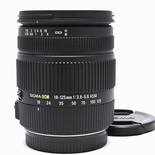 SIGMA(シグマ)のSIGMA 18-125mm F3.8-5.6 DC OS HSM キヤノン用 スマホ/家電/カメラのカメラ(レンズ(ズーム))の商品写真