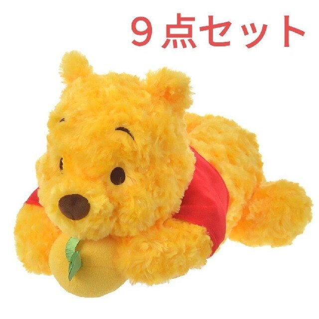 ★新品ボックス発送９点★プーさん ティッシュボックスカバー Yuzu Pooh