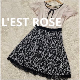 レストローズ(L'EST ROSE)のレストローズ♡ᵕ̈*ワンピース♡清楚系♡(ひざ丈ワンピース)